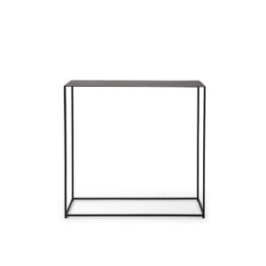 Consola 84x33x90 Metal Negro