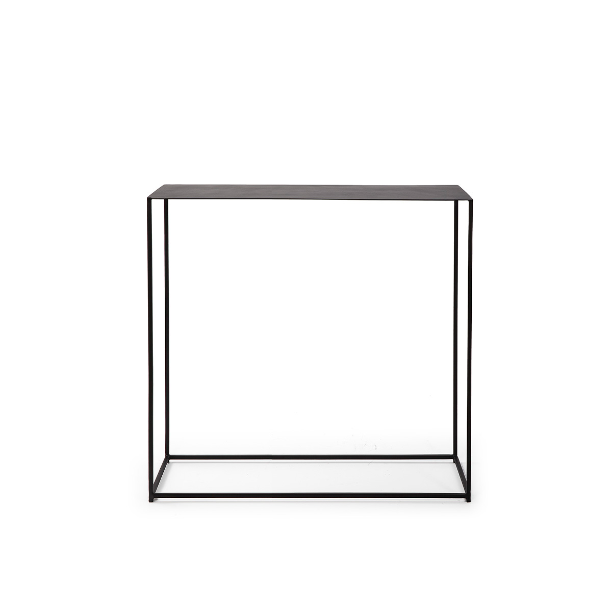 Consola 84x33x90 Metal Negro