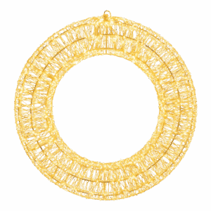 corona de navidad 3d 1
