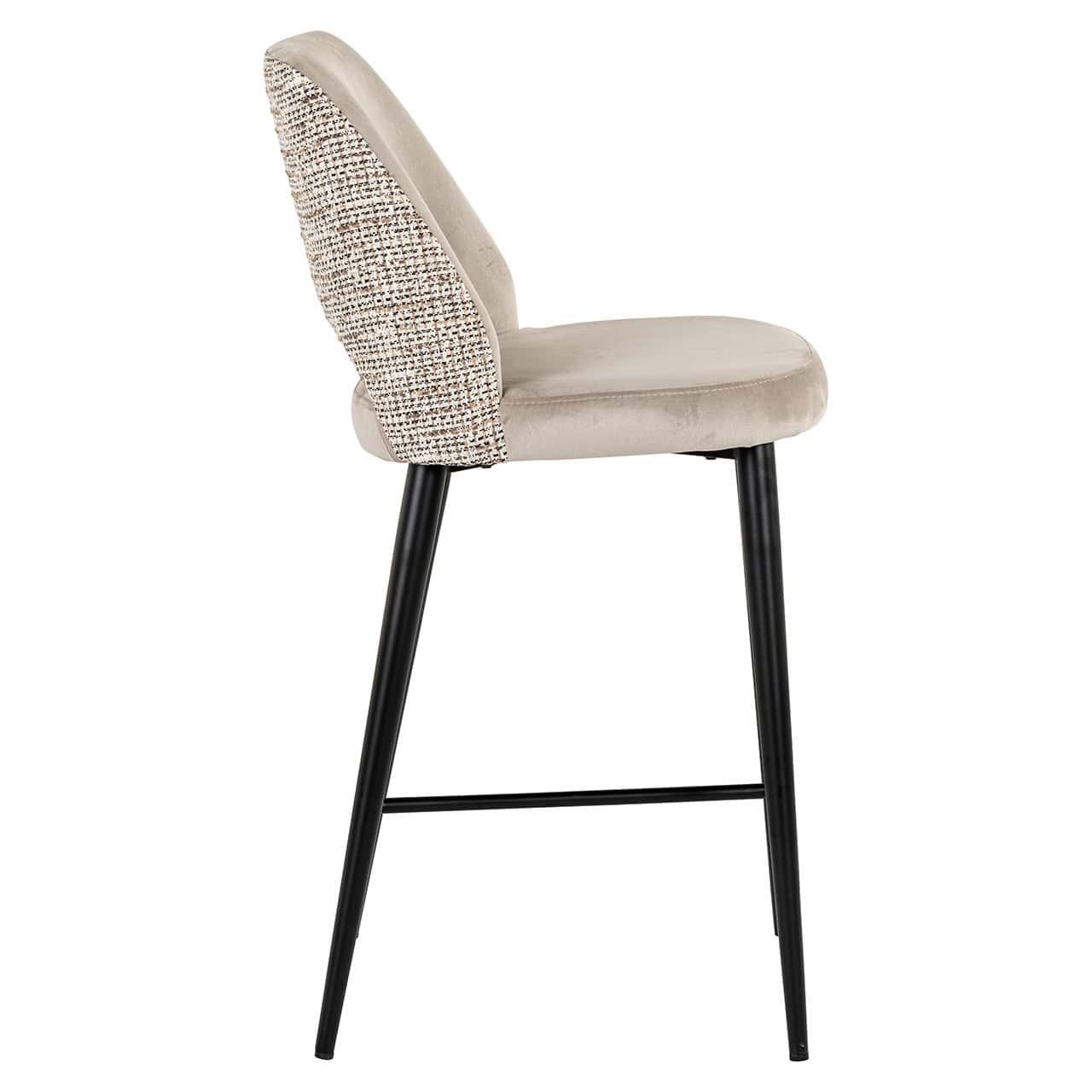 Counter stool Tabitha trendy nature / quartz khaki fire ret (Be Trendy 01 Nature)
