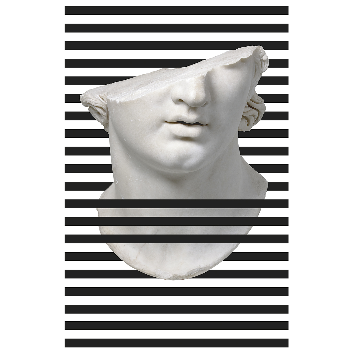 Cuadro 100x3x150 Metacrilato Busto Grande