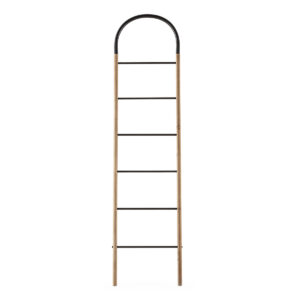 Escalera 49x3x200 Metal/Madera -- Negro/Natural