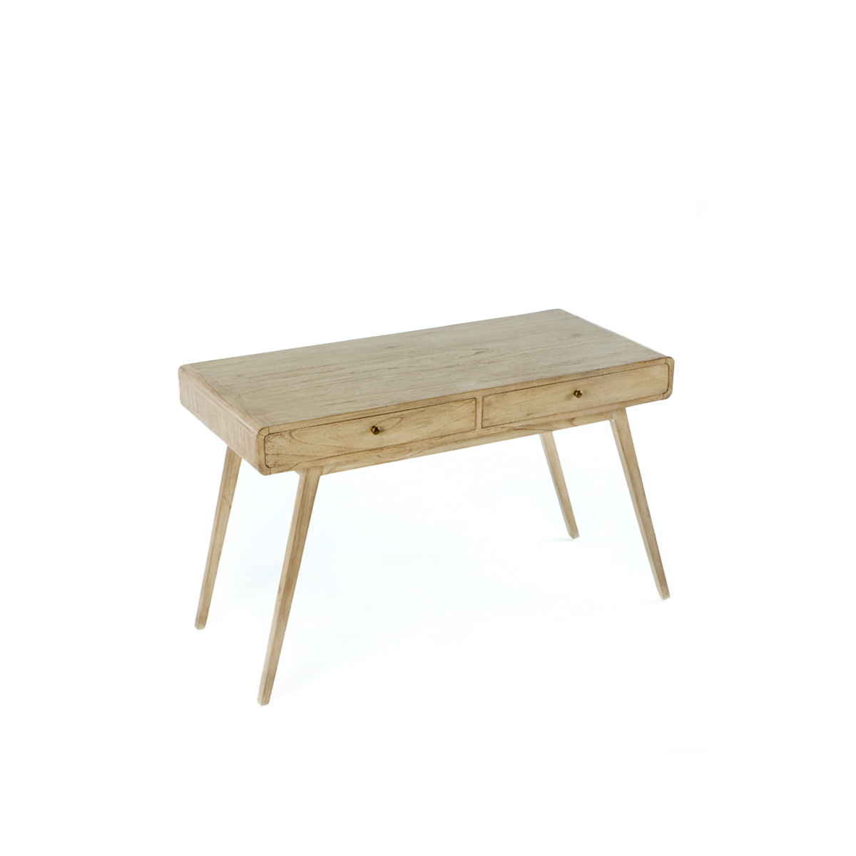Escritorio 120x55x76 Madera Blanco velado