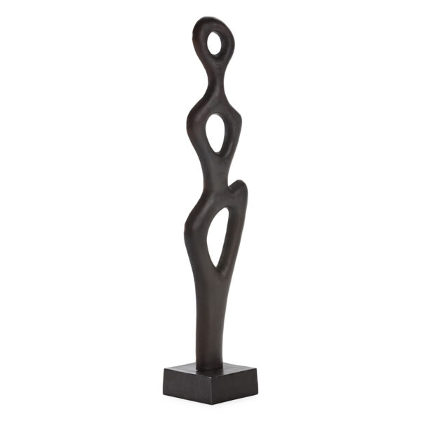 Escultura 37x25x144 Aluminio -- Bronce Envejecido