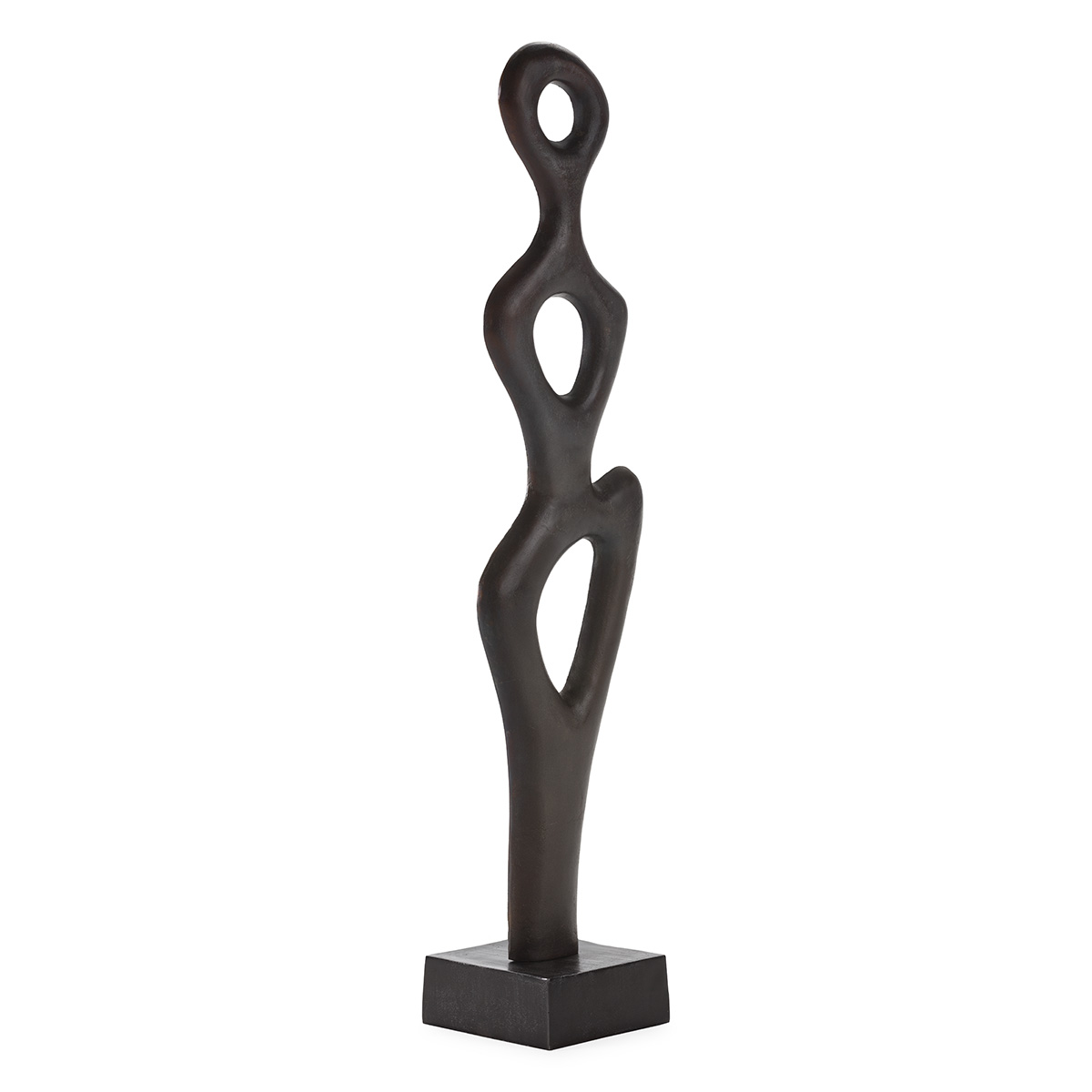 Escultura 37x25x144 Aluminio -- Bronce Envejecido