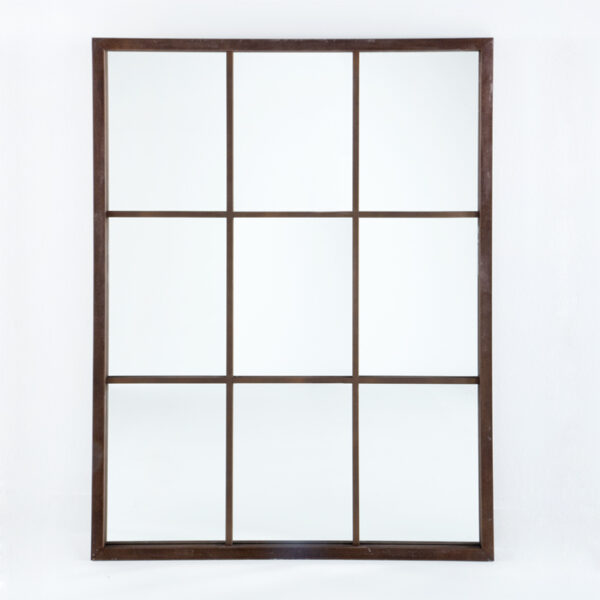 Espejo 100x4x132 Laca/DM Oxido