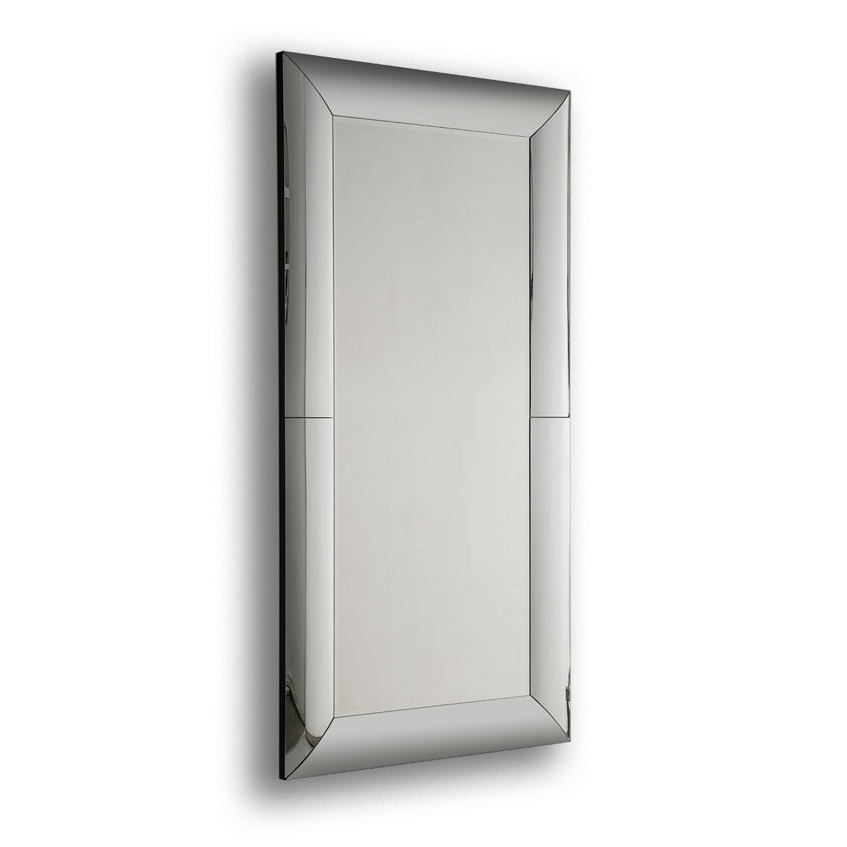 Espejo 101x5x201 Cristal/DM Negro