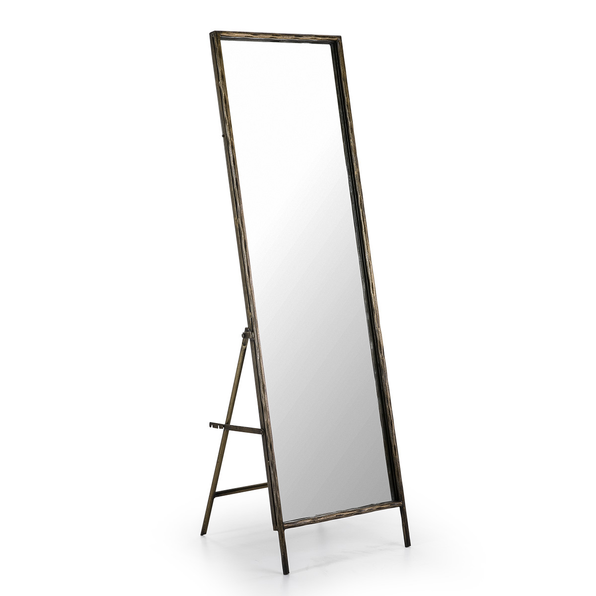 Espejo 50x7/68x170 Cristal/Metal Dorado