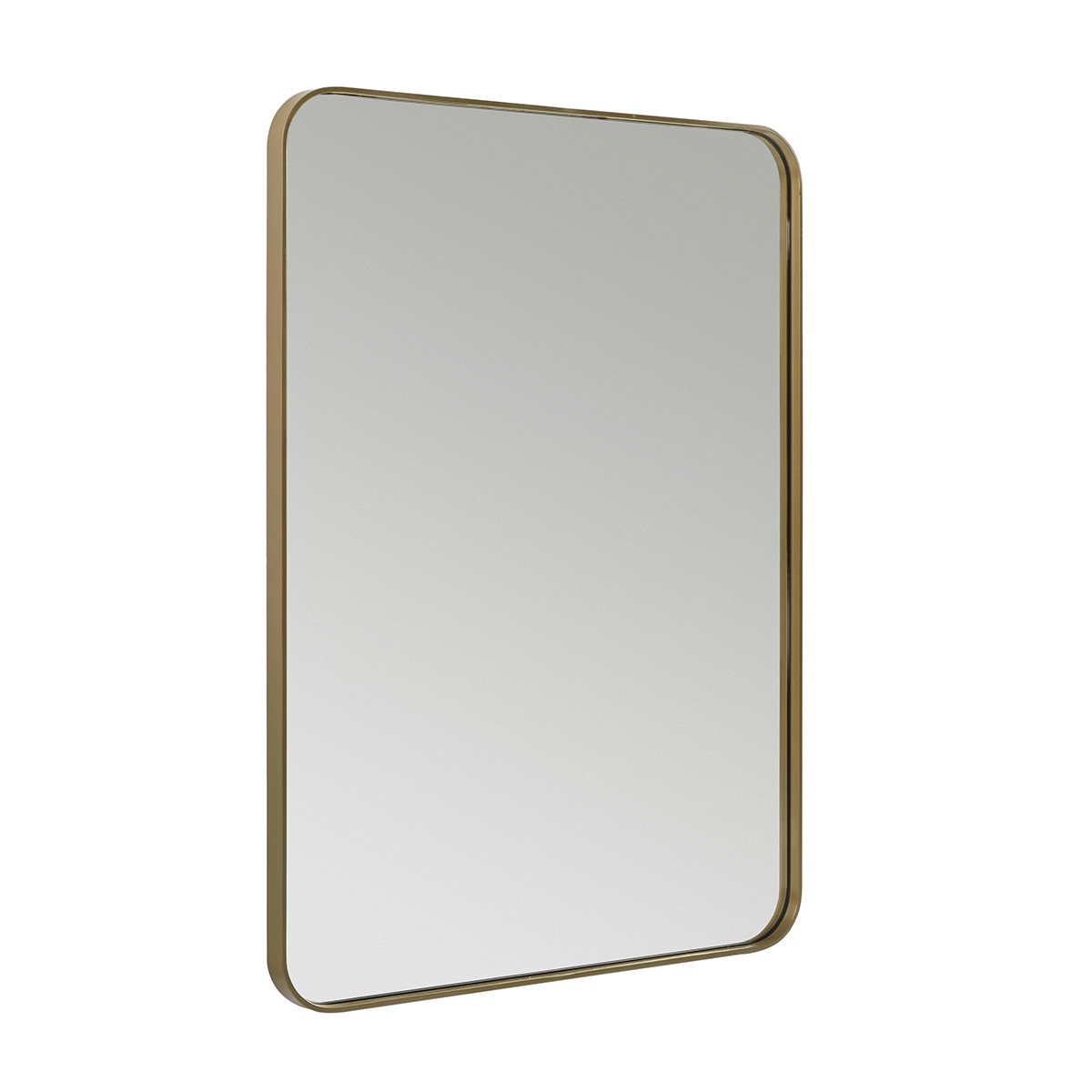Espejo 60x3x80 Espejo/Metal Dorado