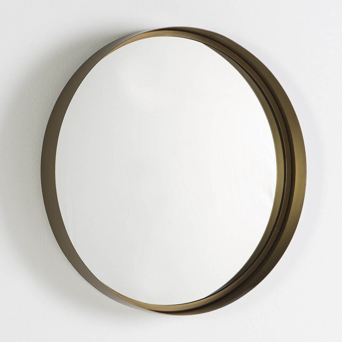 Espejo 61x5 Cristal/Metal Dorado
