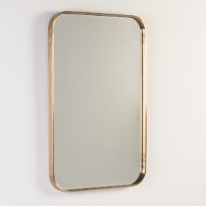 Espejo 65x4x100 Cristal/Metal Color Bronce