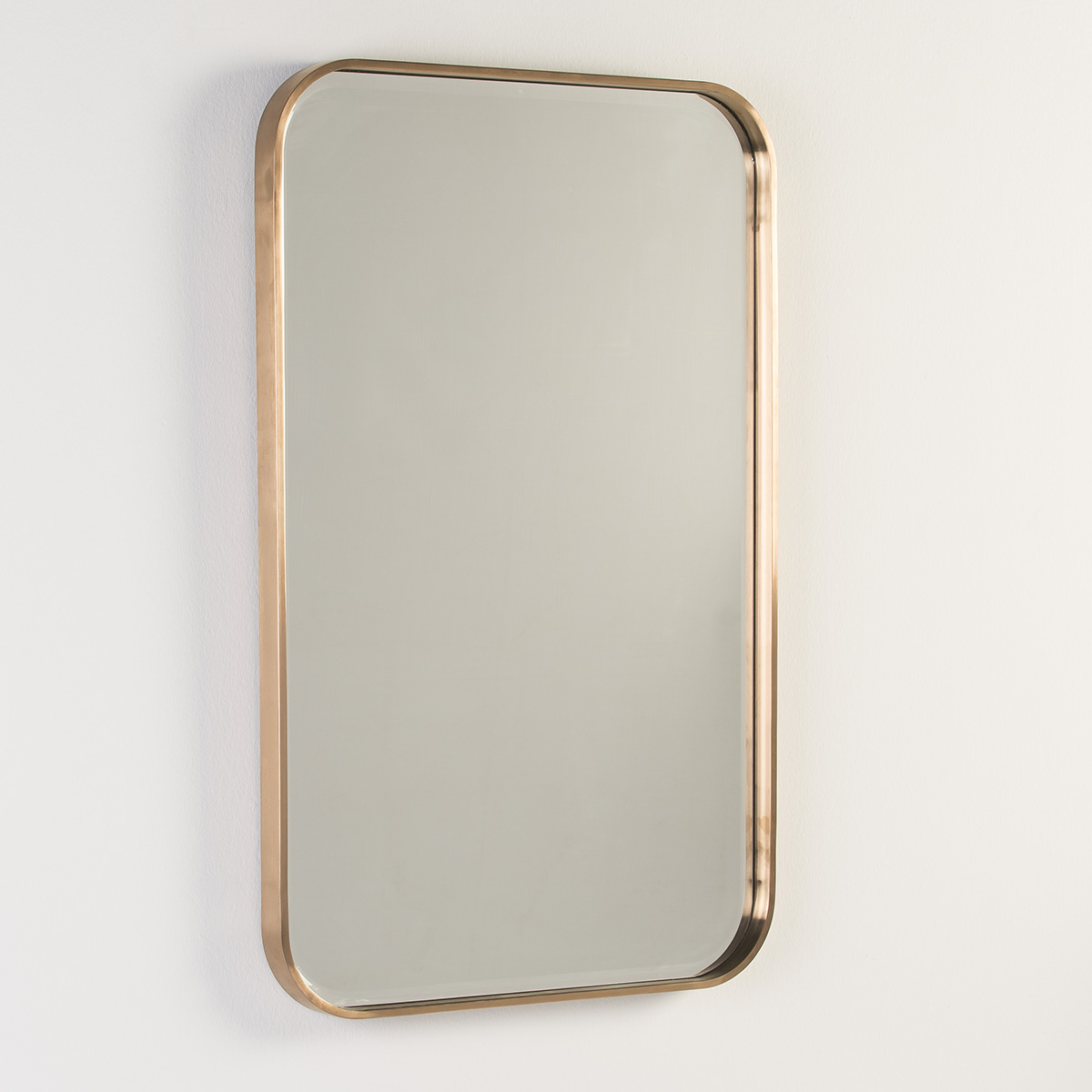 Espejo 65x4x100 Cristal/Metal Color Bronce