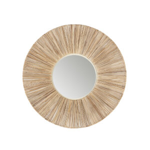 Espejo 66x8x66 Bambú Natural