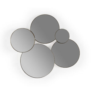 Espejo 67x3x62 Metal/espejo -- Dorado