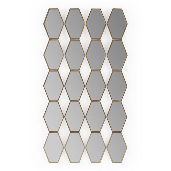 Espejo 73x2x133 Metal/espejo -- Dorado
