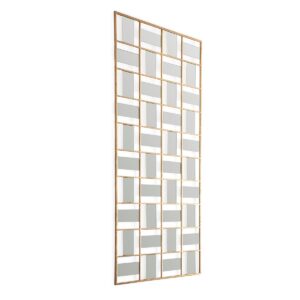 Espejo 76x3x187 Espejo/Metal -- Dorado