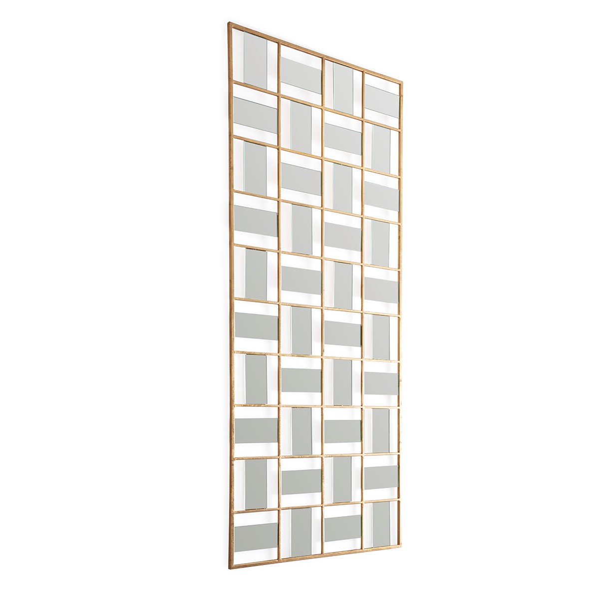 Espejo 76x3x187 Espejo/Metal -- Dorado