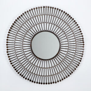 Espejo 78 cm Metal Cobre