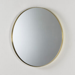 Espejo 80x5 Metal Dorado