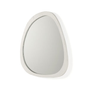 Espejo 81x3x62 Cristal/Madera Blanco