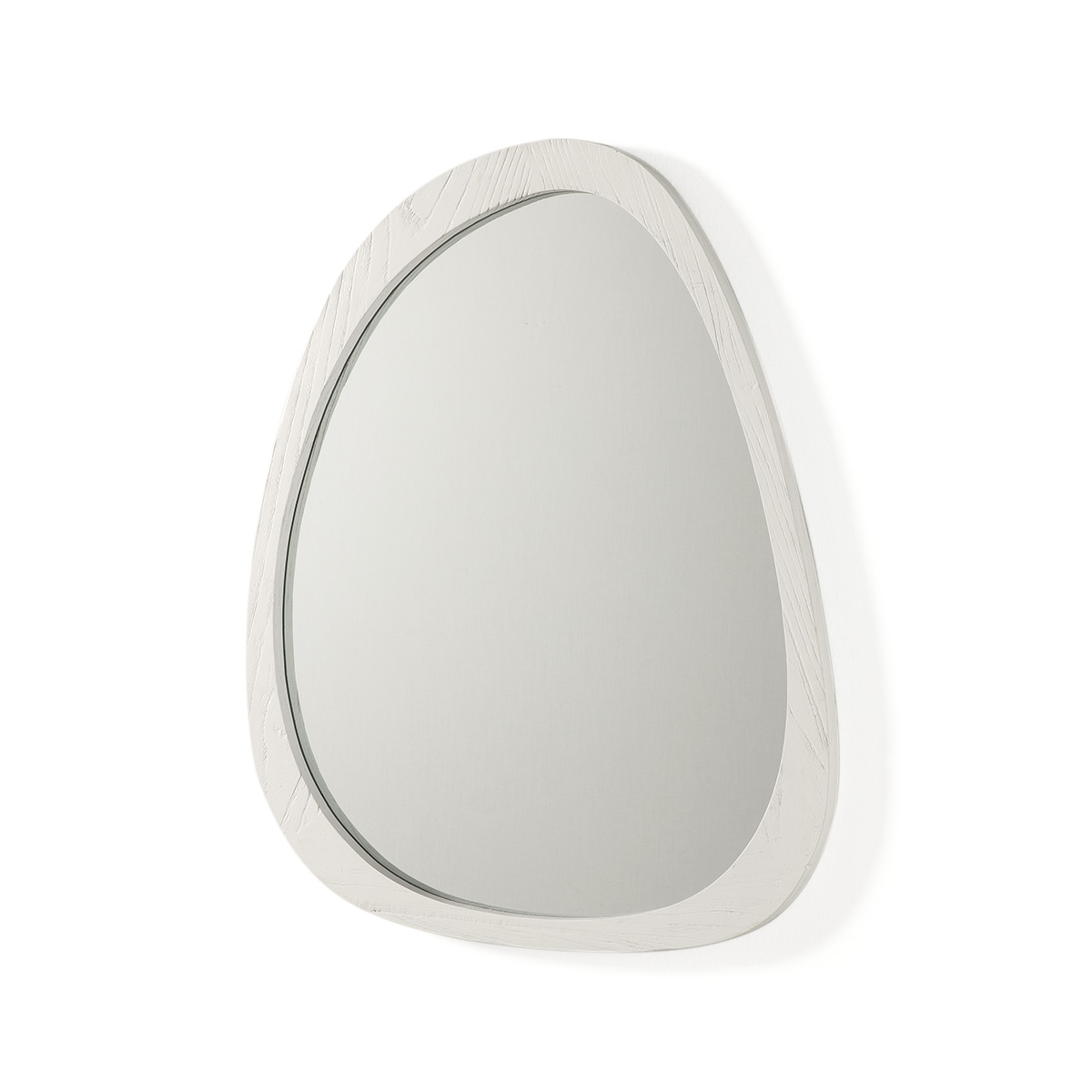 Espejo 81x3x62 Cristal/Madera Blanco