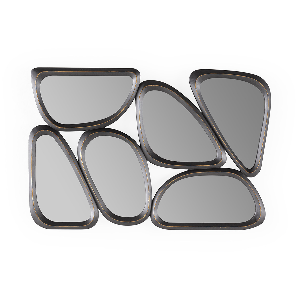 Espejo 89x2x61 Metal/espejo -- Gris
