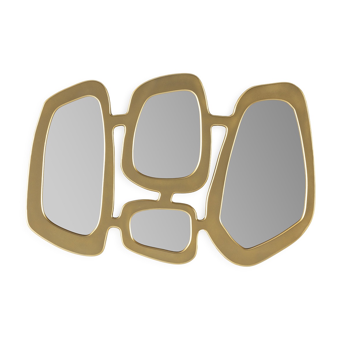 Espejo 91x2x61 Metal/espejo -- Dorado