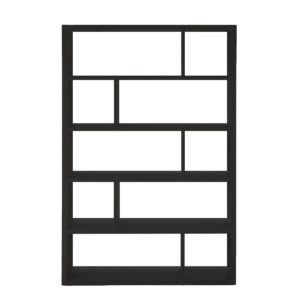 Estanteria 120x34x180 Madera Negro