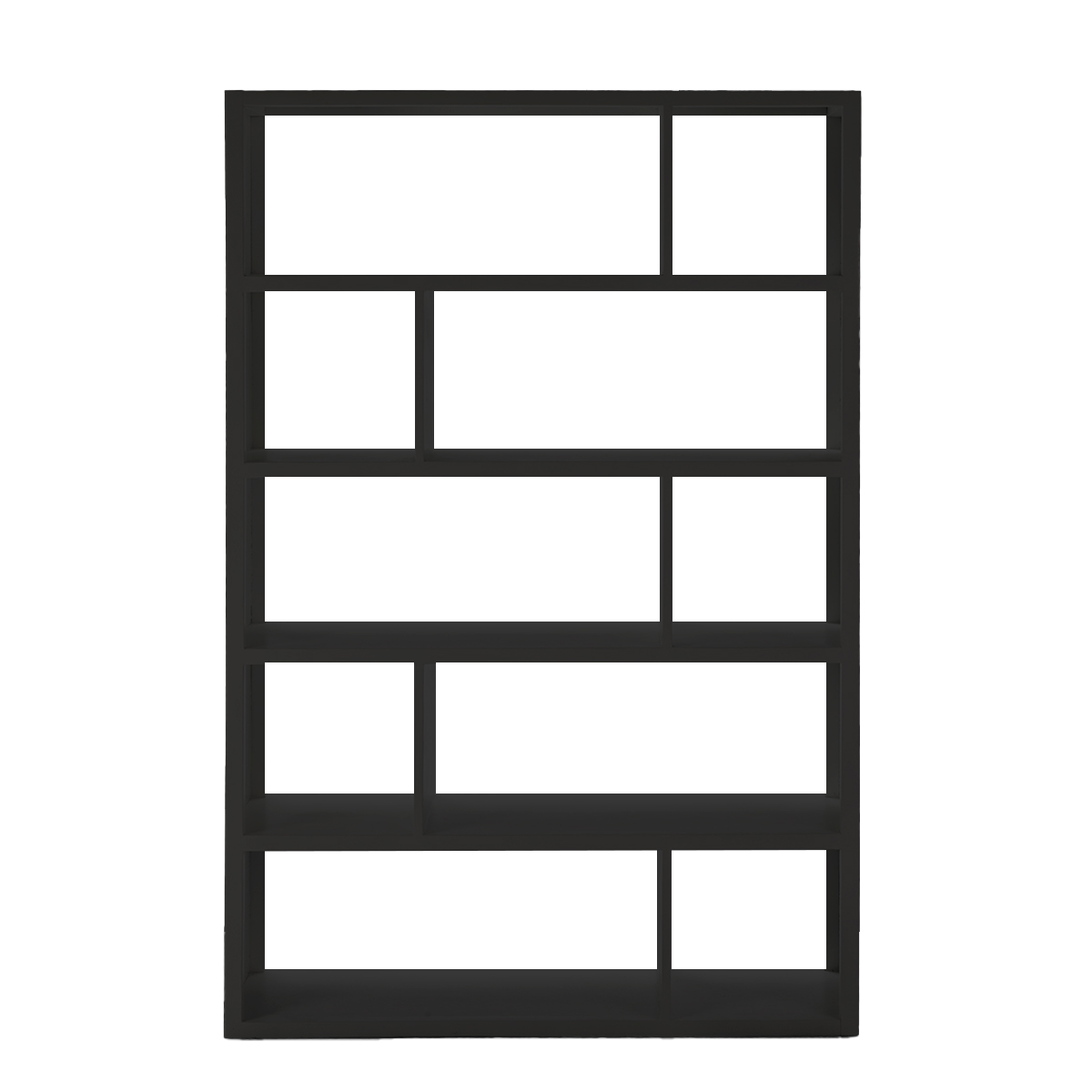 Estanteria 120x34x180 Madera Negro