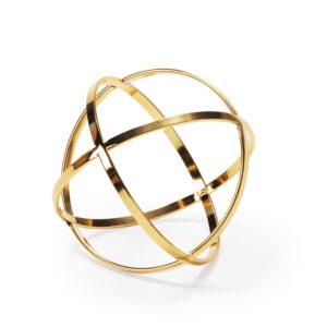 Figura 12x12x12 Metal Dorado