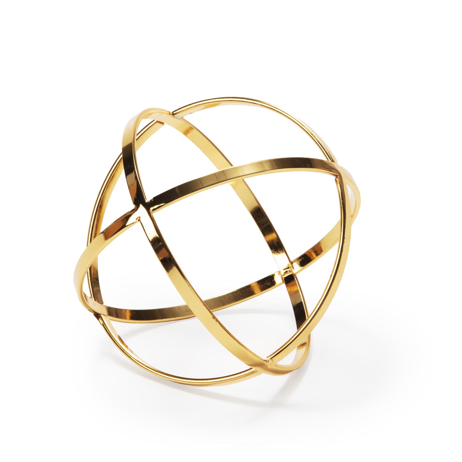 Figura 12x12x12 Metal Dorado