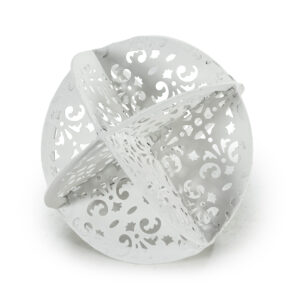 Figura 14x14x14 Metal -- Blanco