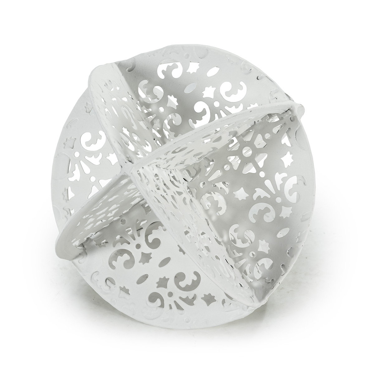 Figura 14x14x14 Metal -- Blanco
