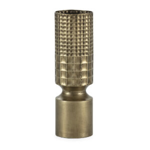 Figura 15x15x50 Metal -- Dorado
