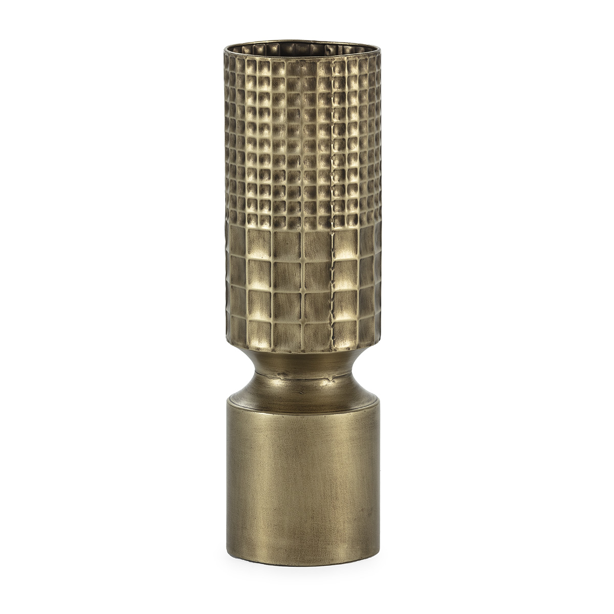 Figura 15x15x50 Metal -- Dorado