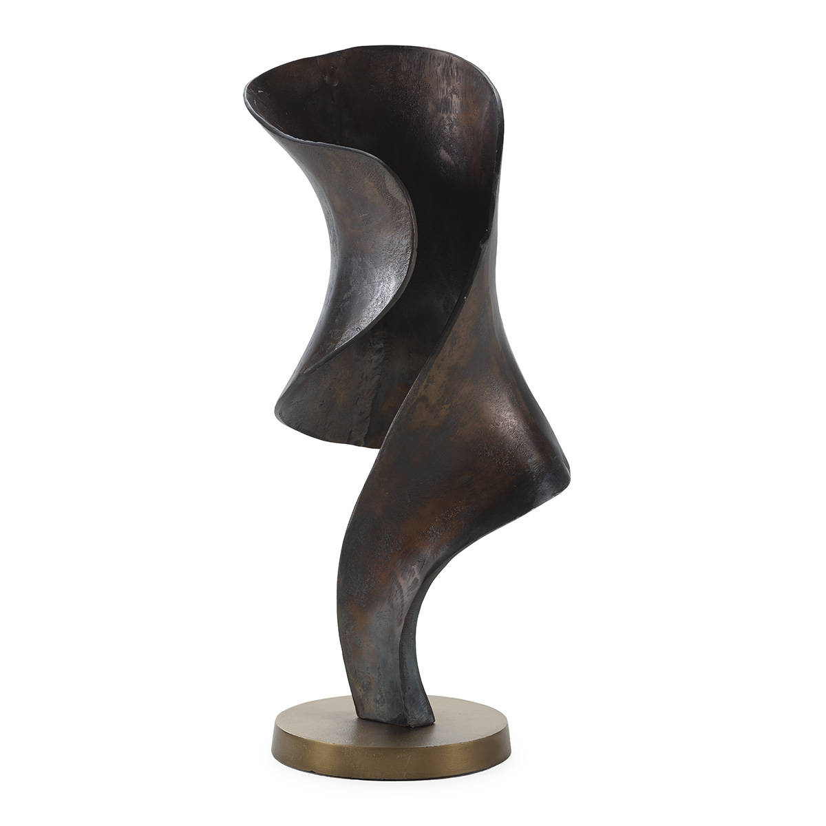 Figura 28x25x61 Aluminio -- Bronce Envejecido
