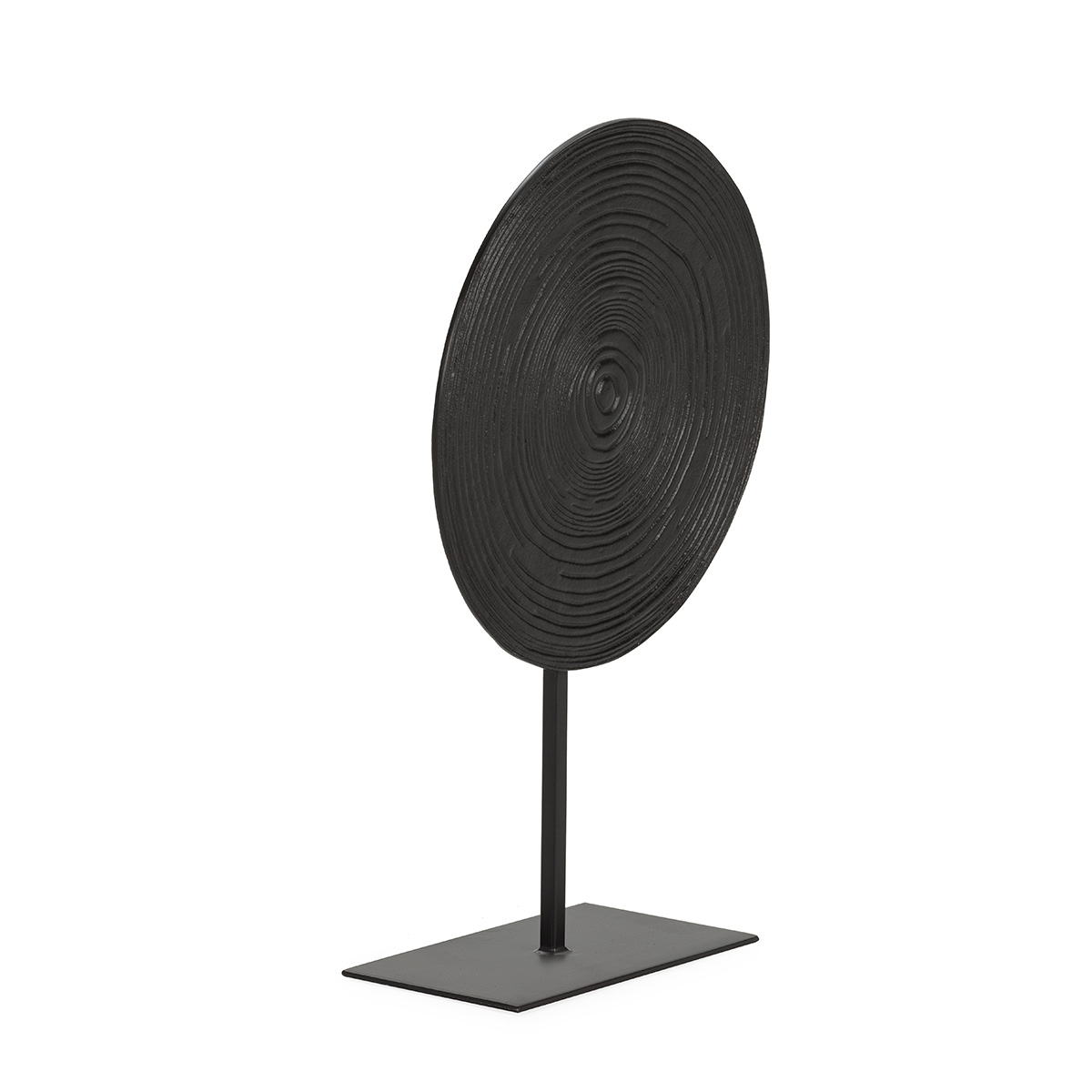 Figura 33x14x54 Aluminio -- Negro