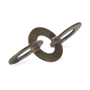 Figura 37x14x14 Aluminio -- Dorado Antique
