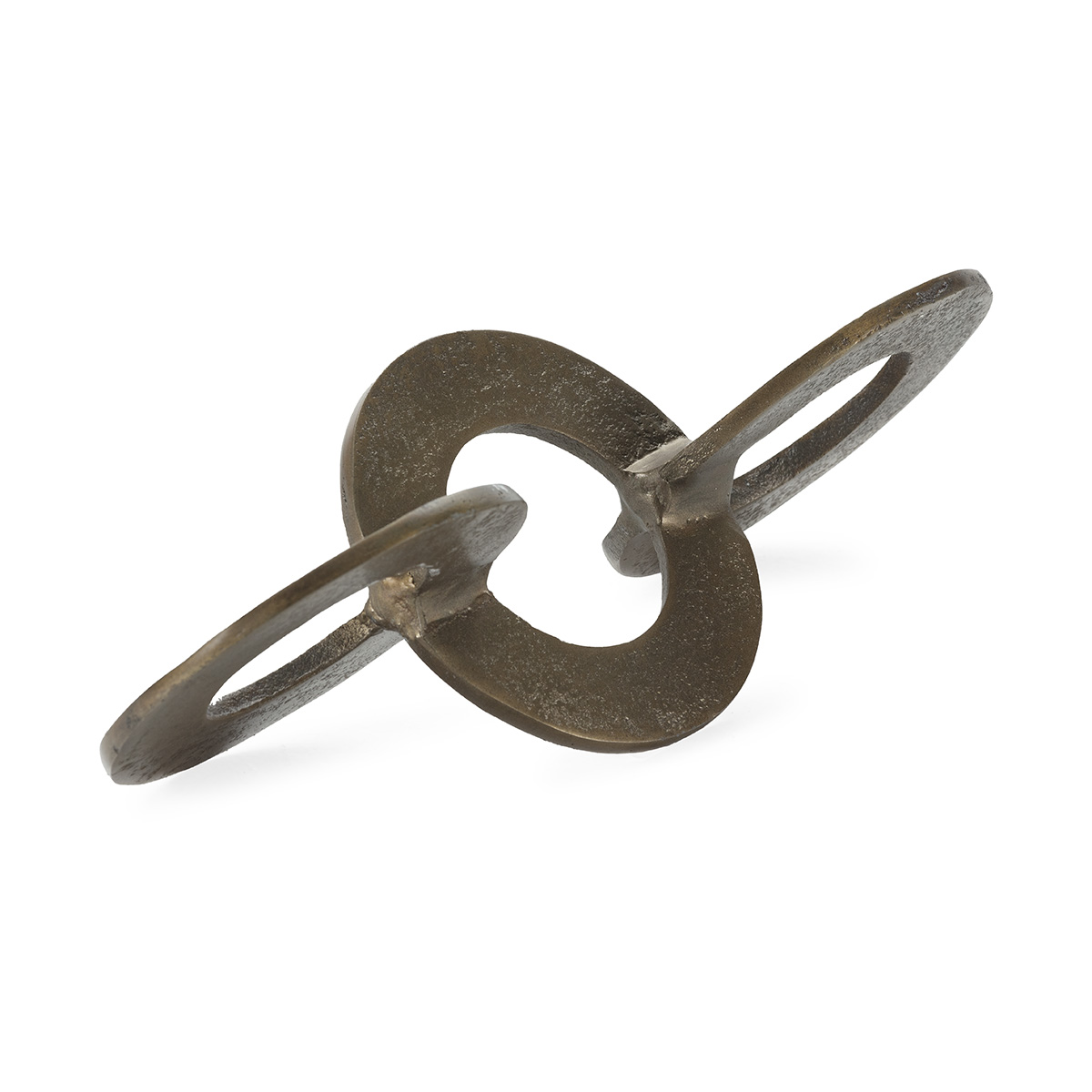 Figura 37x14x14 Aluminio -- Dorado Antique