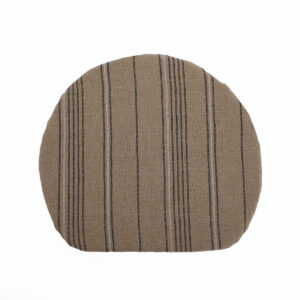 Galleta Tela Lino Crema/Negro/Blanco