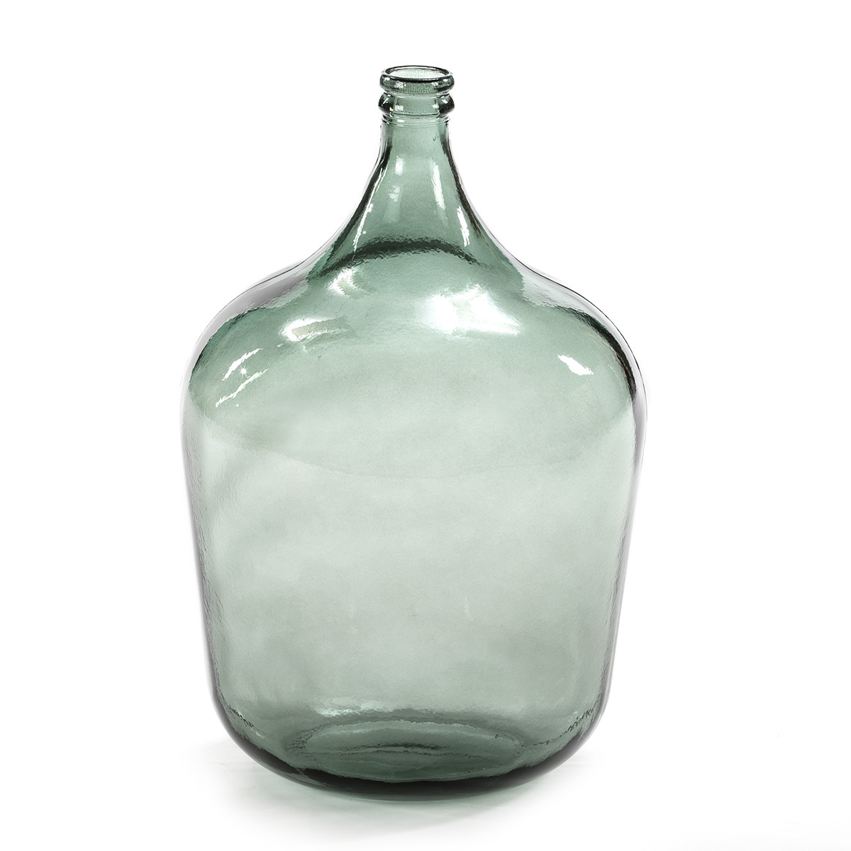 Jarrón 37x37x55 Cristal Verde