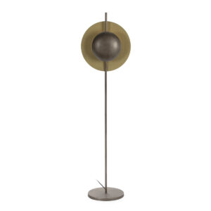 Lámpara de Pié 40x30x150 Metal -- Laton Envejecido/Bronce Envejecido