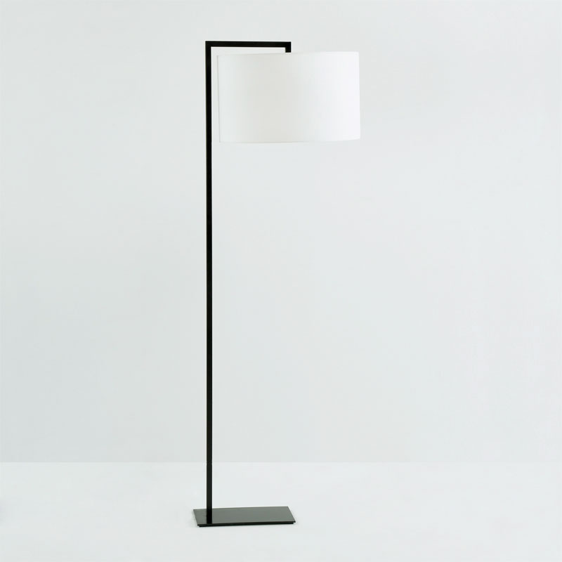 Lámpara de Pie sin pantalla 20x35x170 Metal Negro