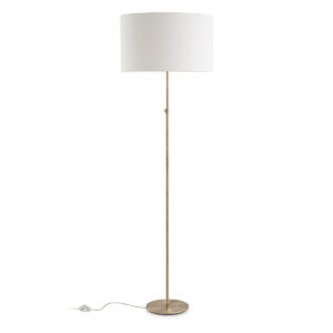 Lámpara de Pié sin pantalla 24x24x120/142 Latón -- Dorado