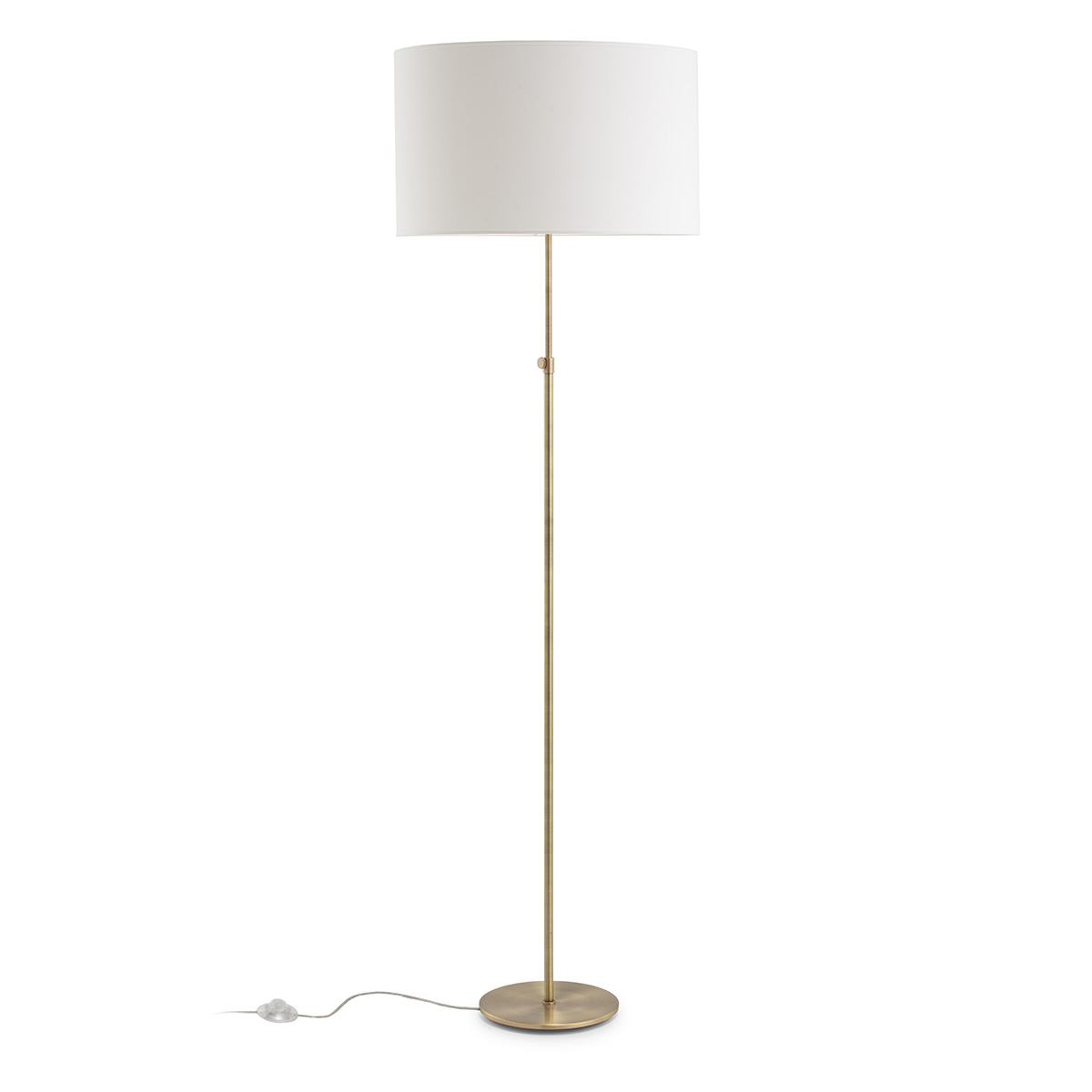 Lámpara de Pié sin pantalla 24x24x120/142 Latón -- Dorado