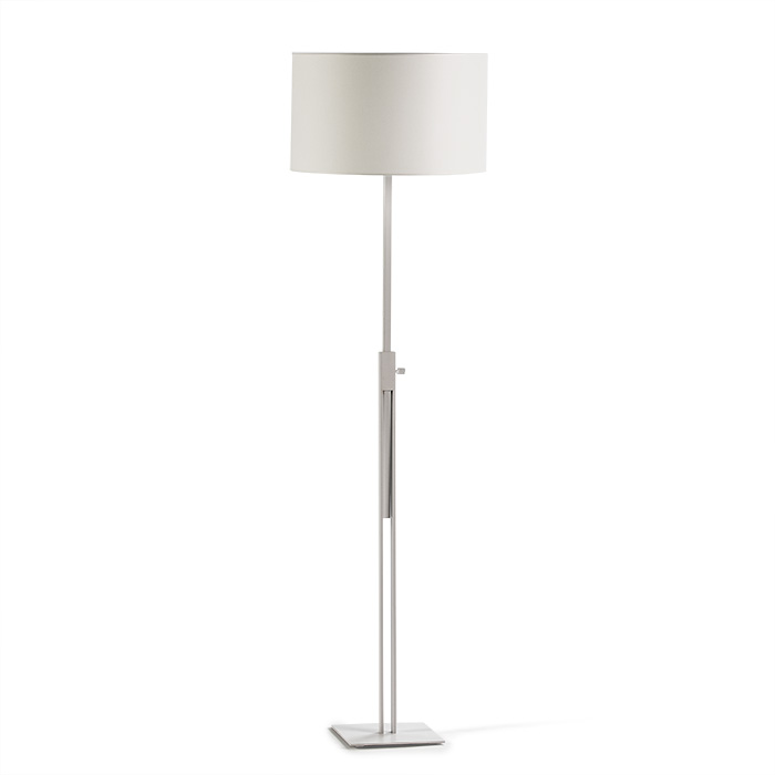 Lampara de Pie sin pantalla 25x25x100/200 Metal Blanco