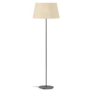 Lámpara de Pié sin pantalla 25x25x123 Metal -- Negro