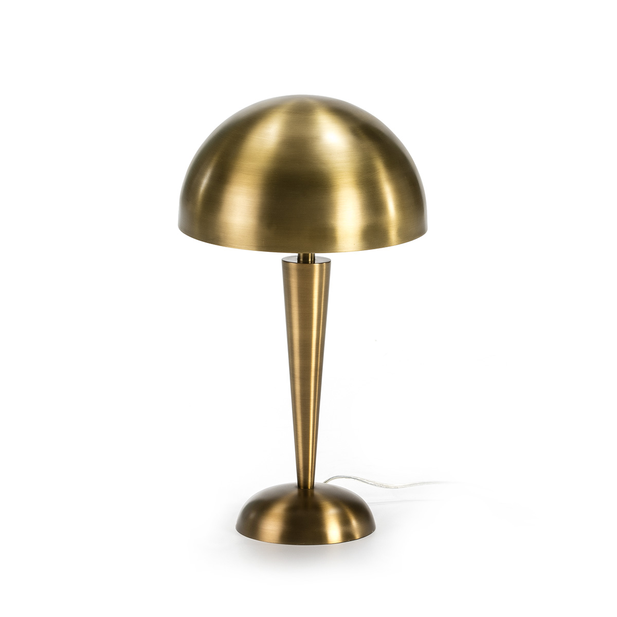 Lámpara de Sobremesa 25x25x48 Metal -- Dorado