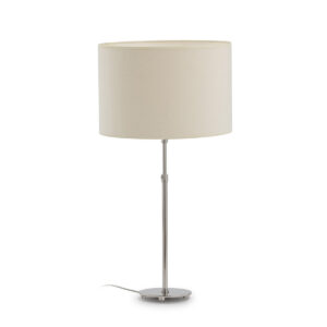 Lámpara de Sobremesa extensible sin pantalla 13x13x38/47 Metal Nickel