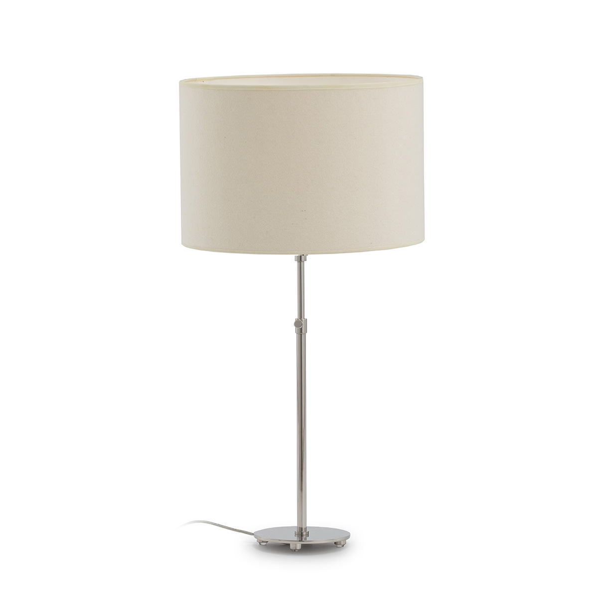 Lámpara de Sobremesa extensible sin pantalla 13x13x38/47 Metal Nickel